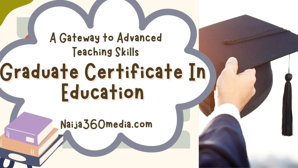 Graduate Certificate in Education