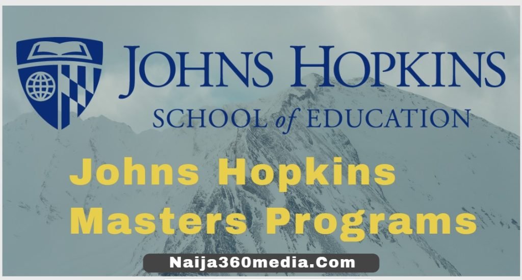 Johns Hopkins Masters Programs