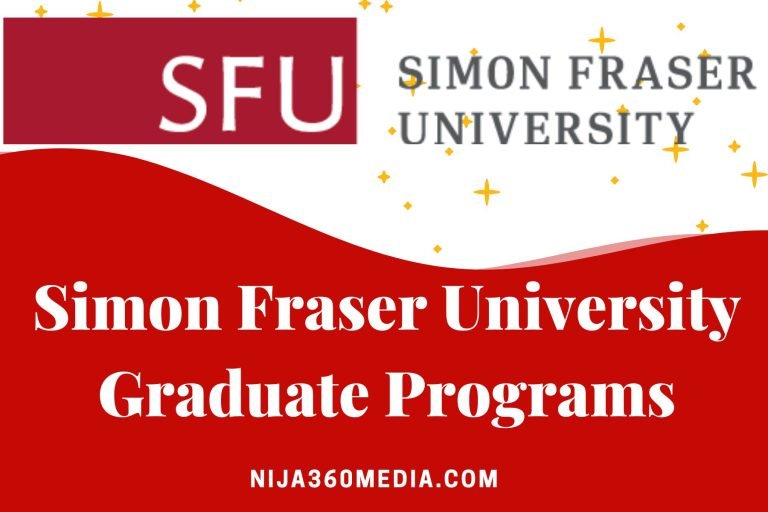 Simon Fraser University Graduate Programs