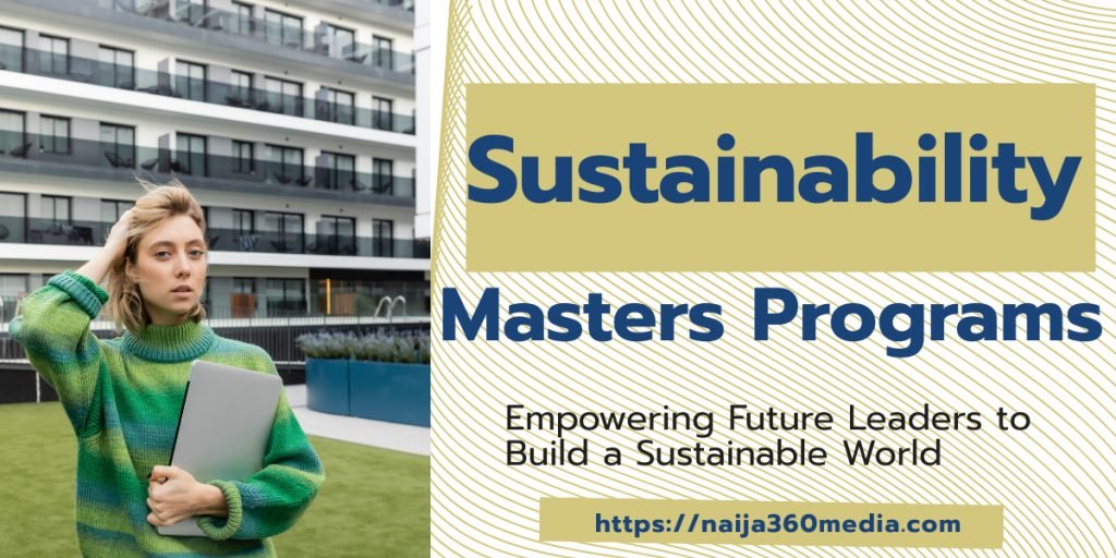 Sustainability Masters Programs