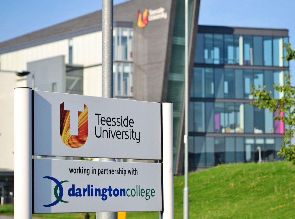 Teesside University Courses for International Students