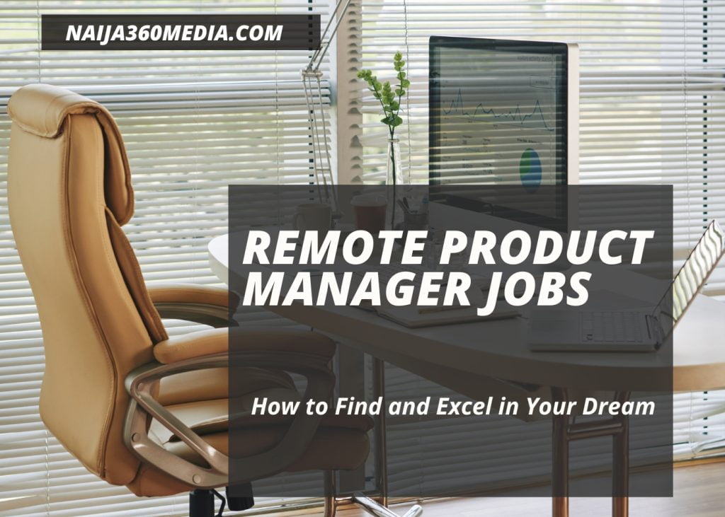 Remote Product Manager Jobs