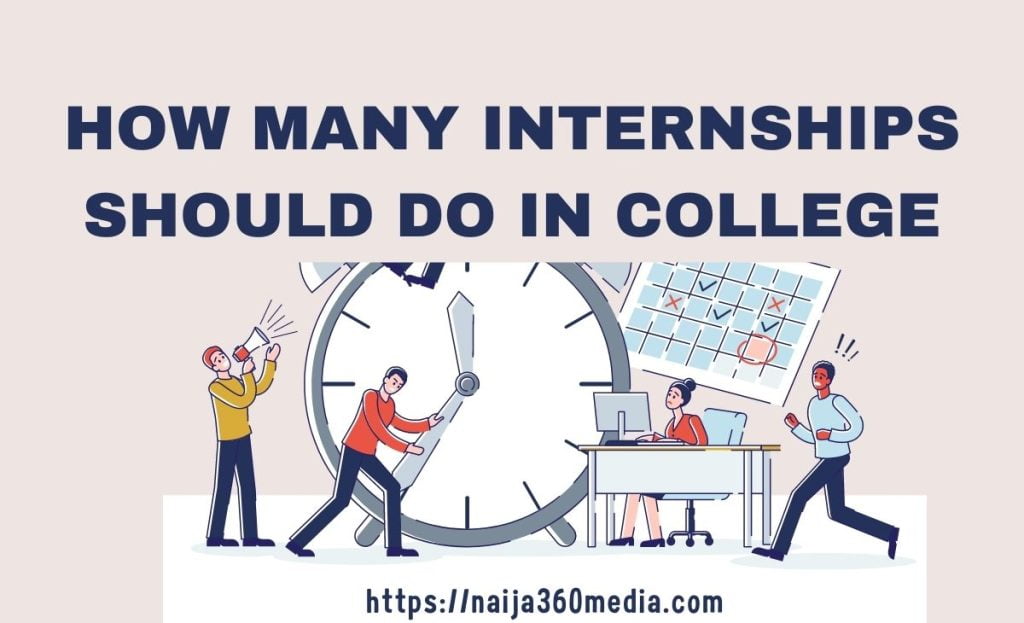 how many internships should i do in college