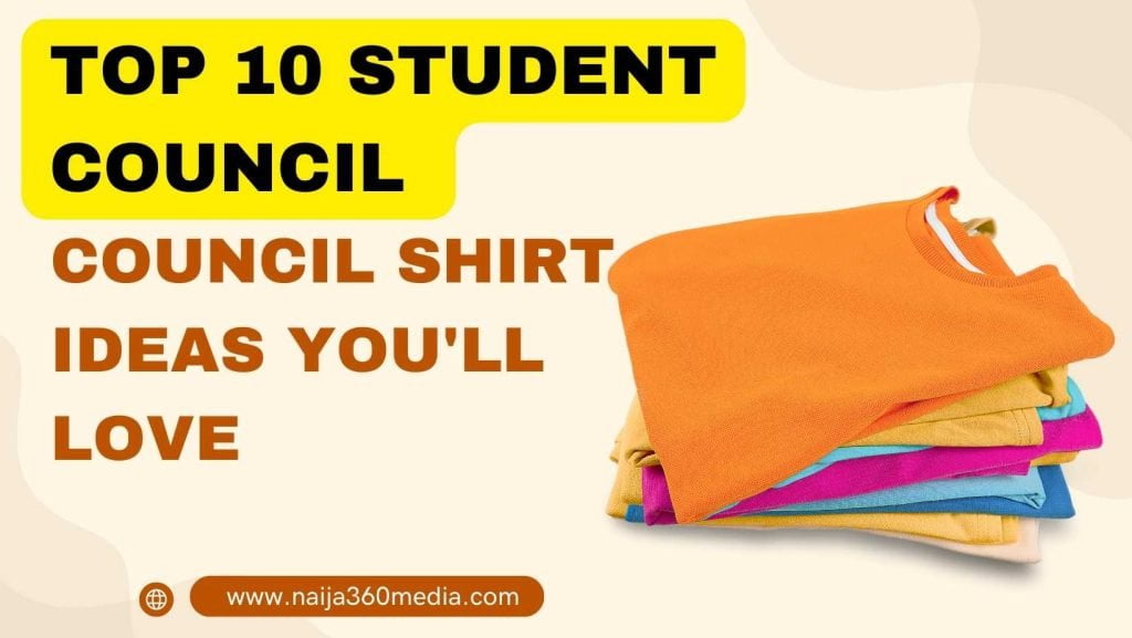 Student Council Shirt Ideas 
